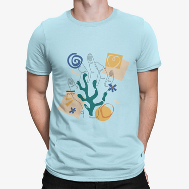 Camiseta Mano Abstract